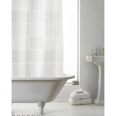 Image of Country Club Shower Curtain Tuile