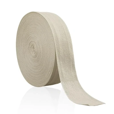 Image of Cotton Twill Tape Bias Binding 12mm(1/2inch) 50m Herringbone Roll for Bunting Sewing Dressmaking Alterations Apron Webbing Craft Gift Wrapping