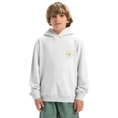 Image of Quiksilver Graphic Hoodie Youth Unisex Sweatshirt for kids, Size: 16t, Dark navy