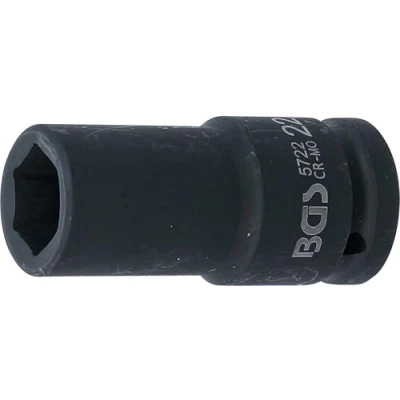 Image of BGS 5722 Impact Socket Hexagon, deep 20 mm (3/4&quot;) Drive 22