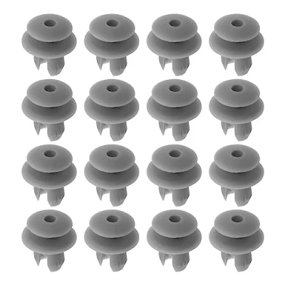 Image of VGOL 50Pcs Trim Panel Lining Clips Replacement 70186729901 701867299 Compatible with VW T4 T5 Car Clamps Door Grey