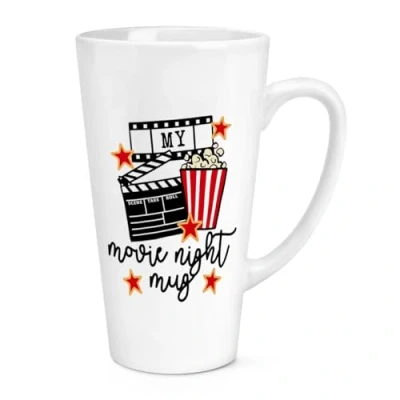 Image of My Movie Night Mug 17oz Large Latte Cup
