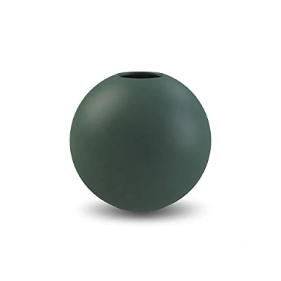 Image of Cooee Design Ball Vase 8cm Dark Green