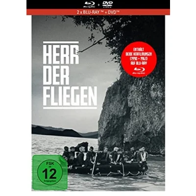 Image of Herr der Fliegen 3 Disc Limited Collector&#039;s Edition im Mediabook (Blu ray + DVD Bonus Blu ray): Deutsch