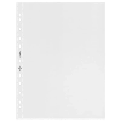 Image of Rexel Quality A4 Punched Pockets, Embossed, Pack of 50, 224804