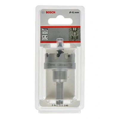 Image of Bosch Professional Tungsten Carbide Hole Saw Precision for Sheet Metal (Stainless Steel, Ø 41 mm, Drill Accessories)
