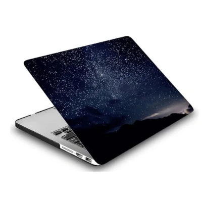 Image of Case Compatible with Macbook Pro 14 inch 2021 2023 Release A2442 A2779 A2918 A2992 M1 M2 M3 Touch ID and Liquid Retina Display, Plastic Laptop Hard Shell Protective Case, Starry Night