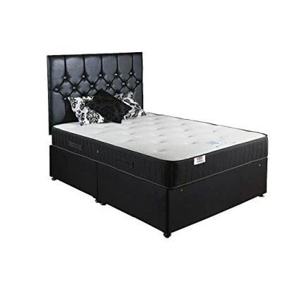 Image of Backcare bed with memory foam mattress and headboard Small Double (4&#039;0)