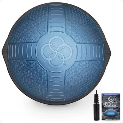 Image of BOSU 72 10850 PNG NextGen Pro Balance Trainer, Great for precise Body Position and Cueing Cardio, Agility, Strength, Core, or Mobility Exercises, 65 cm (Blue)