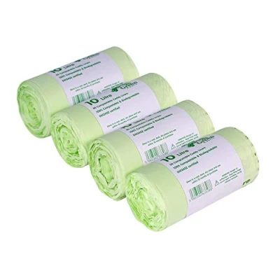Image of 10 Litre Compostable Caddy Liners for Food Waste/Caddy Bags 200