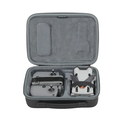 Image of Fututech Storage Bag for DJI Mini 4 Pro RC2 RC N2 Case Carrying Drone Protective Remote Control Accessories Drone, Type 1, Briefcase
