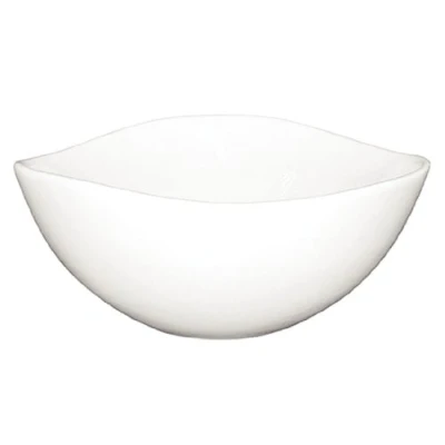 Image of Olympia Whiteware Wavy Bowls 150mm Porcelain Kitchen Dish Restaurant 12pc