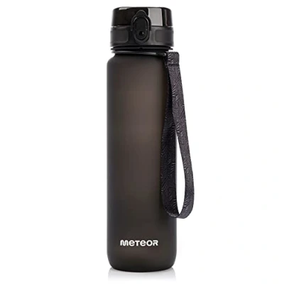 Image of Water Bottle Fruit Infuser 350 ml 500ML 650ML 1000ML Large Reusable BPA Free Plastic Drinks Leak Proof Lid for Sports Gym Kids Core Infusion at Home Travel (1000 / 32 oz, Black)