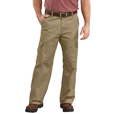 Image of Dickies Men&#039;s Loose Fit Cargo Work Pant Beige 36W x 30L