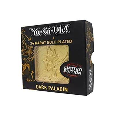 Image of FANATTIK YU GI OH! Dark Paladin 24k Gold Plated Limited Edition Card