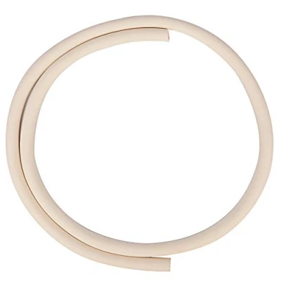 Image of StonyLab Vacuum Rubber Tubing, 12mm OD 8mm ID Tubing Natural Tube for Vacuum, 8 x Fitting on Glassware Labware, 1m