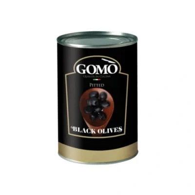 Image of Gomo Pitted Black Olives 4.15kg x 3 Cases