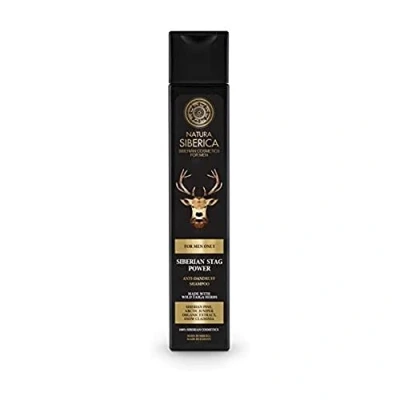Image of Natura Siberica Siberian Stag Power Anti Dandruff Shampoo for Men, 250 ml