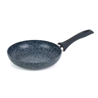 Image of Russell Hobbs RH00840EU Non Stick Frying Pan 20cm Induction Hob Fry Pan, Easy Clean Small Cooking Pressed Aluminium Egg/Omelette PFOA Free Cookware, Use Little to No Oil, Nightfall Stone