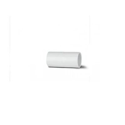 Image of Polypipe Overflow Straight Connector White 21.5mm NS44W