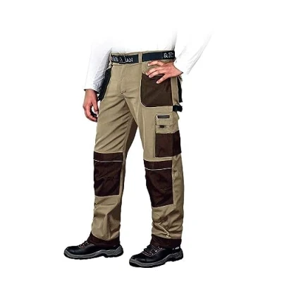 Image of Leber&amp;Hollman LH FMN T_BE348 Formen Protective Trousers, Beige Brown Black, 48 Size