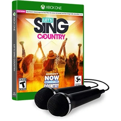 Image of Let&#039;s Sing Country Xbox One 2 Mic Bundle Edition