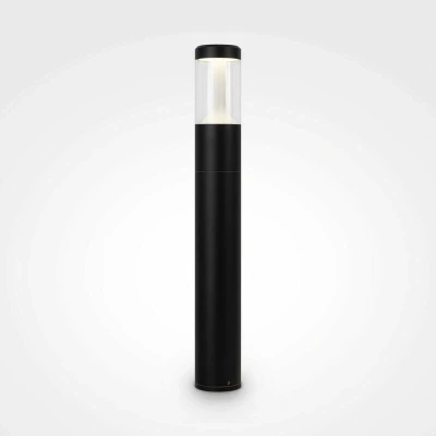 Image of Maytoni Koln Outdoor Bollard Black, 65cm 4000K IP54