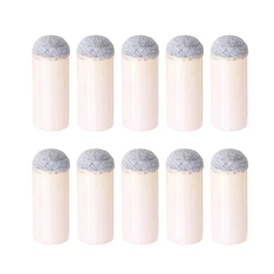 Image of WOEIFGV 10pcs Billiards Cue Tips Replacements Slip On Pool No Glues Or Tools Required 10/11/13mm
