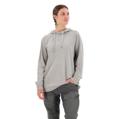 Image of Fjallraven 86987 020 999 Vardag Hoodie W Sweatshirt Women&#039;s Grey Melange Size XL