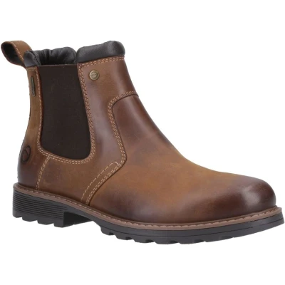 Image of Cotswold Leafield Mens Smart Boots Tan 9 UK
