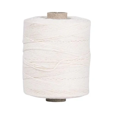 Image of Rayher white Warp Thread 6Ply, Yarn 1mm