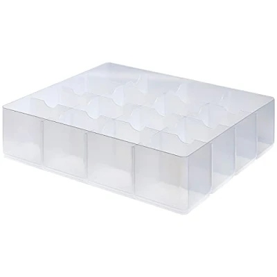 Image of StoreStack Large Tray Clear (Fits 24 Litre Box and 36 Box) RB77236