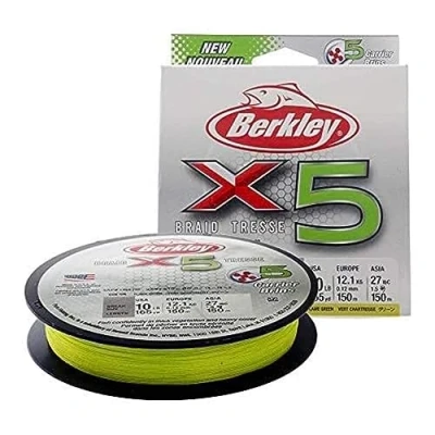 Image of Berkley X5 150M Fluro Grün Geflochtene Schnur