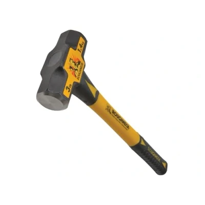 Image of Roughneck ROU65622 Mini Sledge Hammer Fibreglass Handle With Shock Absorbing Grip 3lb/ 1.4kg, Black
