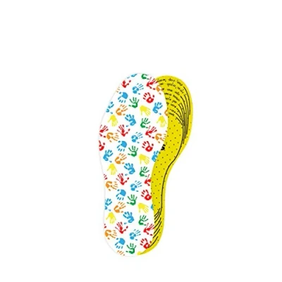 Image of Kaps Arieto cut to fit Quality Shoe Insoles for Kids, Breathable Prevent Blisters Calluses and Smell Fresh, / size, Multicolour
