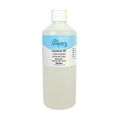 Image of Fractionated Coconut Oil 500ml 100% Pure and Natural Carrier for Skin Hair Treatments