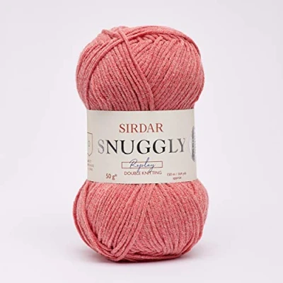 Image of Sirdar Snuggly Replay DK Double Knitting, Rocket Red (114), 50g