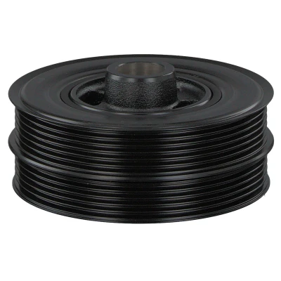 Image of 30711627, 30788499 Crankshaft Pulley FEBI BILSTEIN 32215 5PK + 6PK 138mm 9 FORD: FOCUS 3, MONDEO 4 Turnier, 3 VOLVO: V50, S40 II