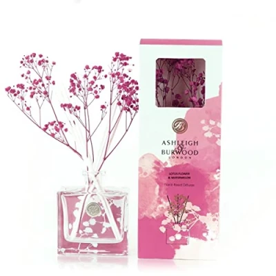 Image of Ashleigh &amp; Burwood Life In Bloom Lotus Flower Watermelon Scented Reed Diffuser 150ml