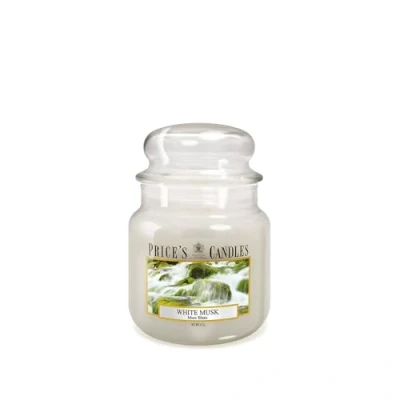 Image of Prices Fragrance Collection White Musk Medium Jar Candle