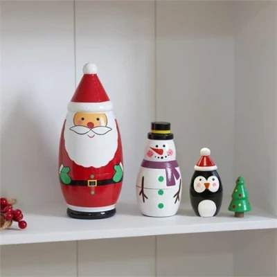 Image of Three Kings Santa&#039;s Secret! 4 in 1 Festive Figurines