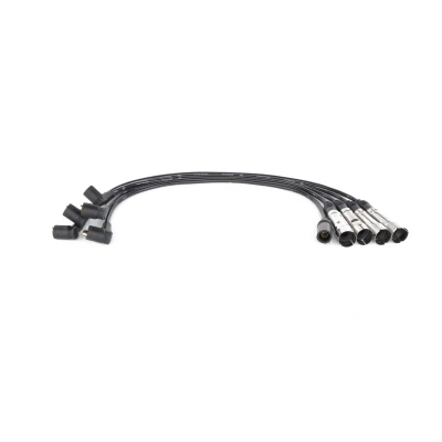 Image of 056998031A, 171998031B, 321998031, 321998031A, 431998031A Ignition Lead Set BOSCH 0 986 356 355 VOLKSWAGEN: Polo II Coupe, Scirocco II, GOLF 1