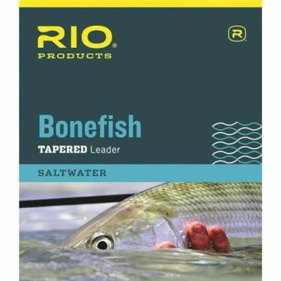 Image of RIO Products Leaders Bonefish Leader 10&#039; 10Lb 4.5kg, Clear