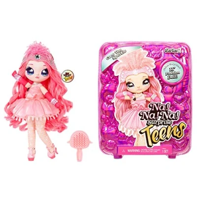 Image of Na Surprise Teens Fashion Doll, COCO VAN SPARKLE. Collectible Large Soft Doll with Luxury Outfits And Deluxe Accessories. Series 1. Perfect Gifts For Boys Girls Age 5+.