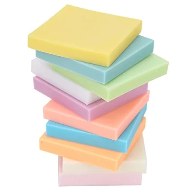 Image of 10Pcs Engraving Dedicated Soft Stamp Block,Upmarket Carving Rubber Brick Square Material Lino Block Making Kit for DIY Carved Crafts