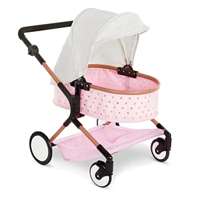 Image of Babi Baby Doll Double Stroller, 14 Inch