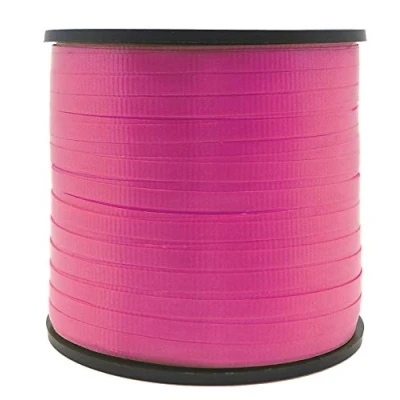 Image of Hot Pink Curling Ribbon (91 Meters) 1 Count Vibrant &amp; High Quality Ribbon, Ideal for Gift Wrapping, Decor Crafting