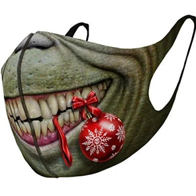 Image of Spiral Grouch Face Masks XXL Black