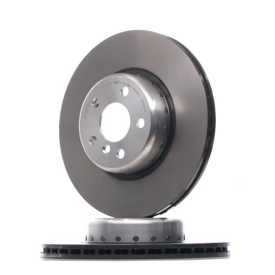 Image of 34116860907 brake disc BREMBO 09.D904.13 330mm 24mm 5 internally vented, two part Coated High carbon BMW: Saloon, Touring, X3