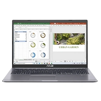 Image of ASUS VivoBook 15 A516JA 15.6 inch Full HD Laptop (Intel core i3, 4GB RAM, 256GB SSD, Windows 10 with free upgrade to 11) (Renewed)